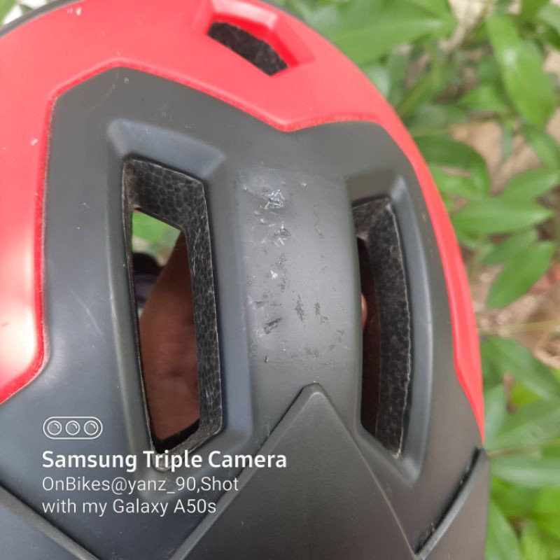 Helm Sepeda MTB Nautilus Monk used good