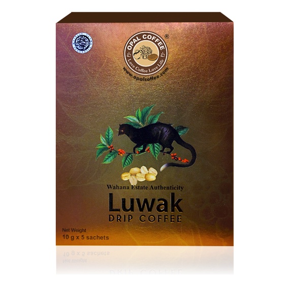 

Opal Drip Coffee Luwak 5'Sx10G (50G)