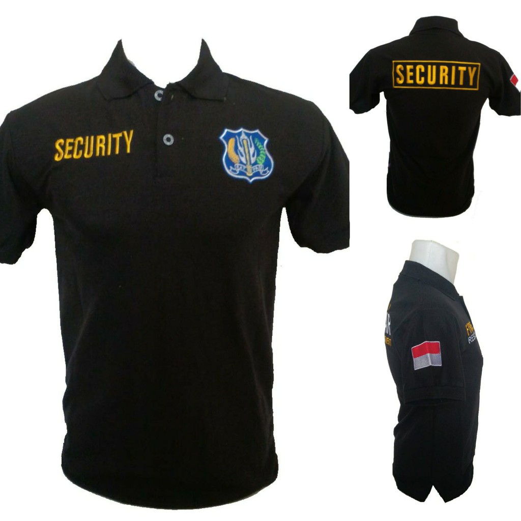 POLO SECURITY POLO SHIRT SECURITY KAOS KERAH SECURITY BAJU SECURITY