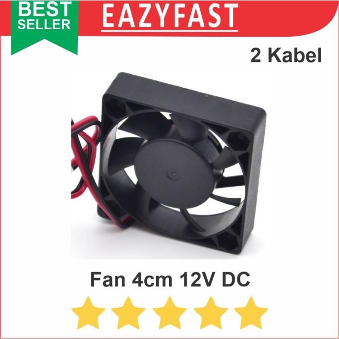 Fan 4cm 40mm 12v DC Kipas Mini Komputer PC CPU Case Casing Heatsink efst90 Ayo Order