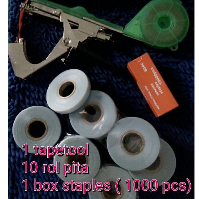 

Tapetool , 10 pita + staples
