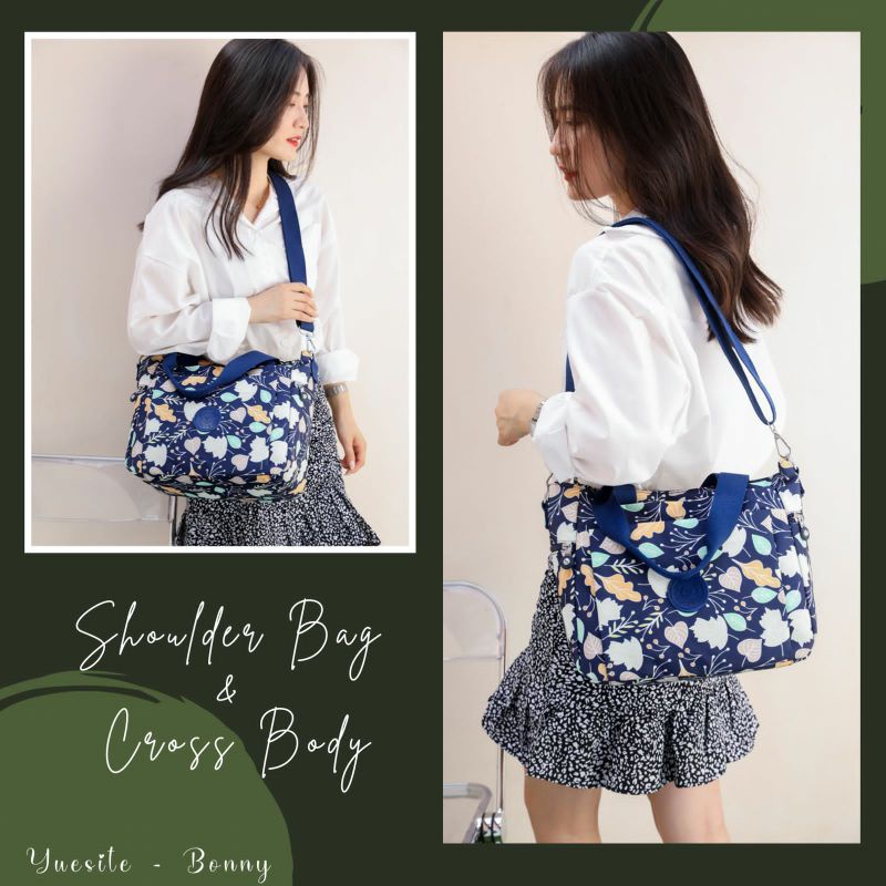 TAS WANITA BAHU SELEMPANG YUESITE BONNY CL OIGINAL LARGE TOTE CYUTEBAGS