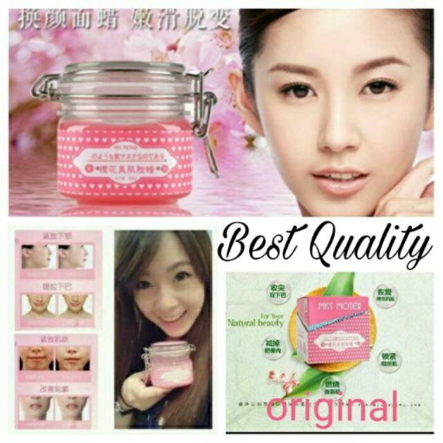 Miss Moter Cherry Blossom Face Wax