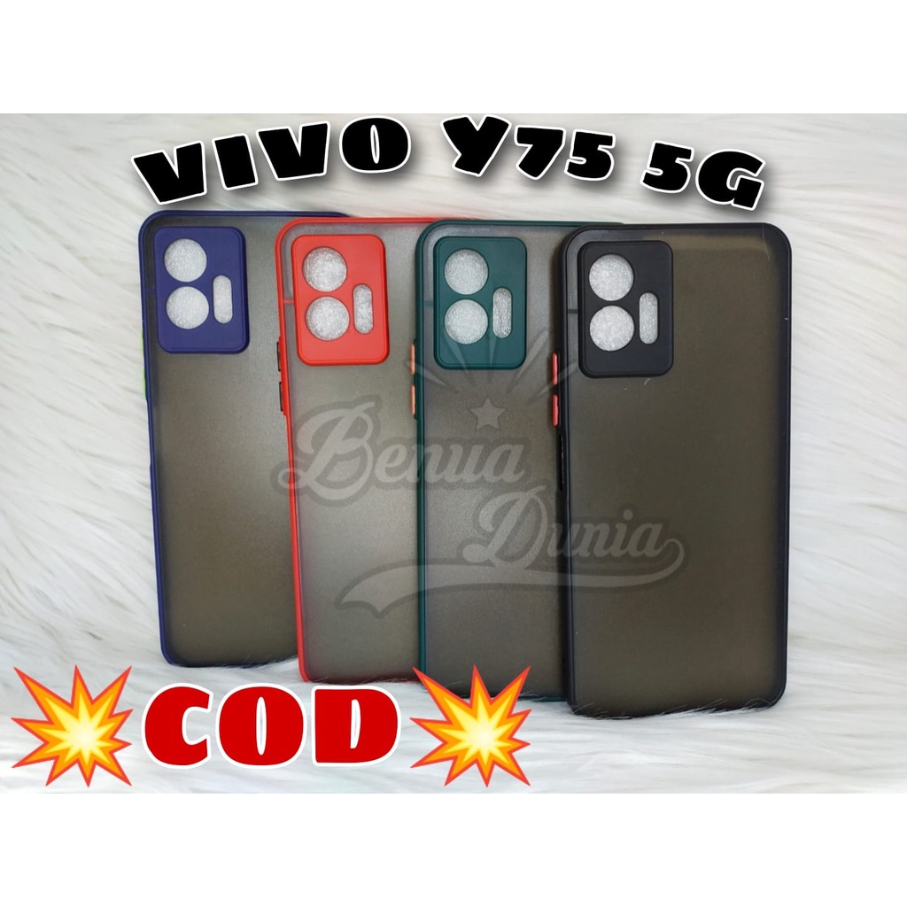 CASE MATTE VIVO Y75 5G // CASE DOVE MY CHOICE PLUS RING KAMERA VIVO Y75 5G - BD