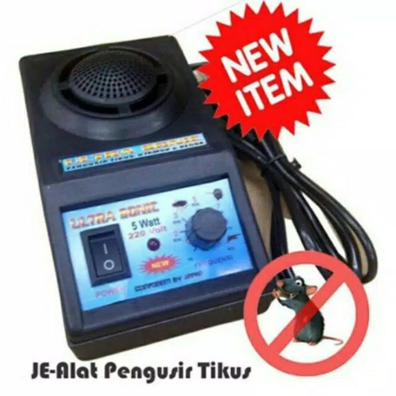 ULTRASONIC Pengusir Tikus, Kecoa, Nyamuk, Lalat, Serangga Ultra sonic alat elektronik anti hama home