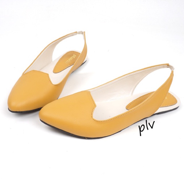 BnG Corner Flat Shoes Wanita Murah Slingback DN11 BnG Corner Flat Shoes Wanita Murah Slingback DN11