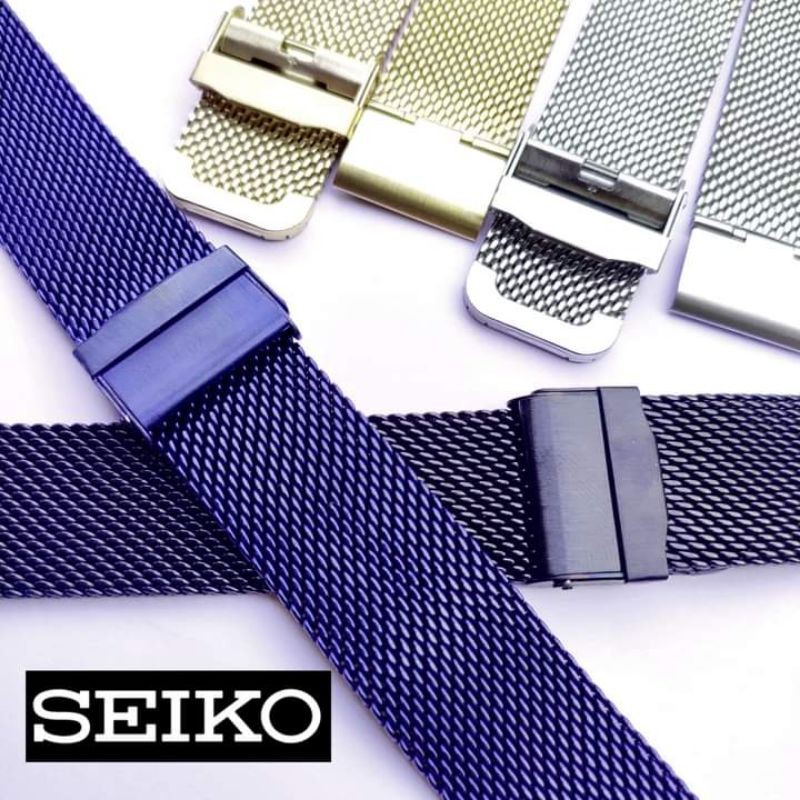 Milanese Shark Mesh strap Premium For Seiko 5 Automatic