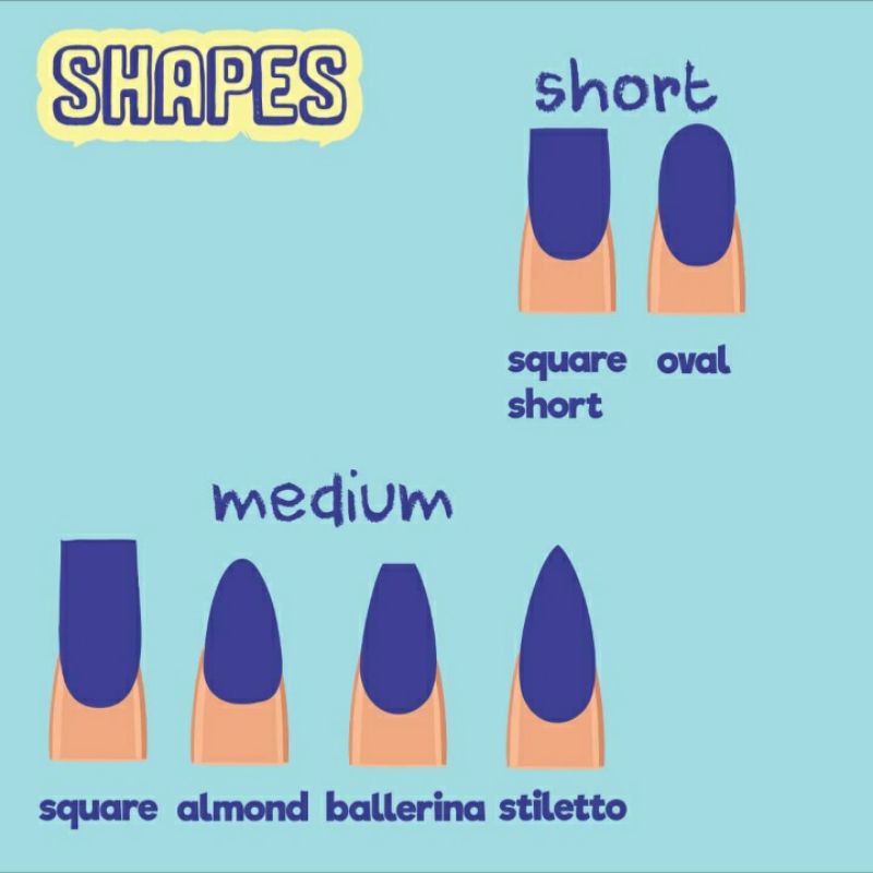 BAAM NAILS Press On Nails Fake Nails Kuku Palsu - Cow Pattern Nails Motif Sapi