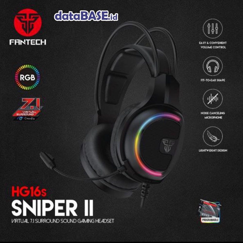 Fantech Headset Gaming SNIPER II HG16S