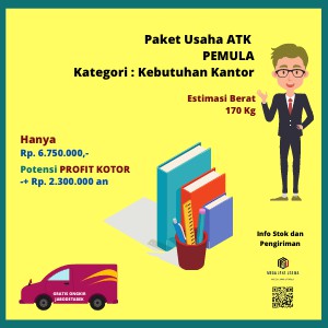 

Paket Usaha Pemula ATK Kategori Kebutuhan Kantor
