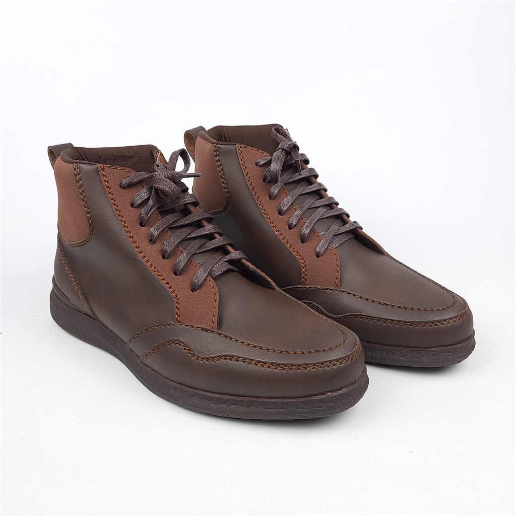 Sepatu boots tali Casual pria Donatello AG.700701 39-43