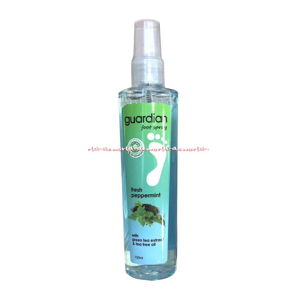 Guardian Foot Spray Fresh Peppermint With Green Tea Extract 100ml