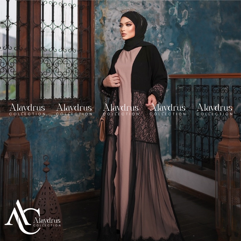 Baju Muslim Abaya Bordir Gamis Arab Saudi Bordir Zephy Turki 10 Umroh Dubai Turkey India