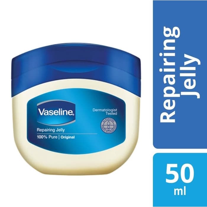 Vaseline Petroleum Repairing Jelly Pelembab Wajah Kulit Kering