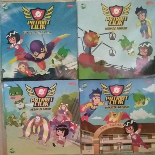 Buku Anak - Bumi Langit - Patriot Cilik Monster Raksasa