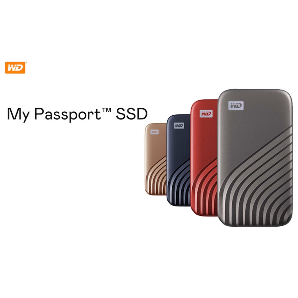 WD My Passport SSD 500GB - Portable / External / Eksternal