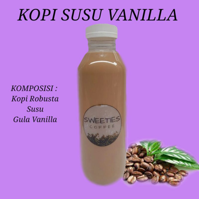 Jual Es Kopi Susu Vanilla 1 Liter Shopee Indonesia 8771