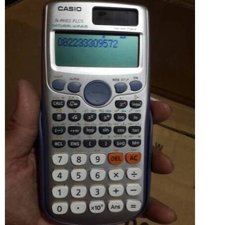 

New Casio FX 991 ES PLUS - Scientific Kalkulator FX-991ES PLUS Calculator Kuliah Sekolah .,