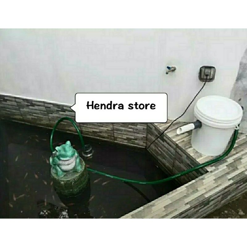 Filter kolam ikan koi kolam mini diy filter  komplit siap pakai