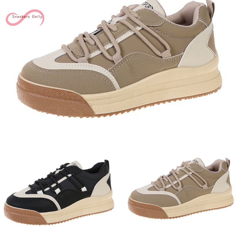 COD Sneakersdaily FS8802 Sepatu Sneakers Wanita Premium Casual Shoes