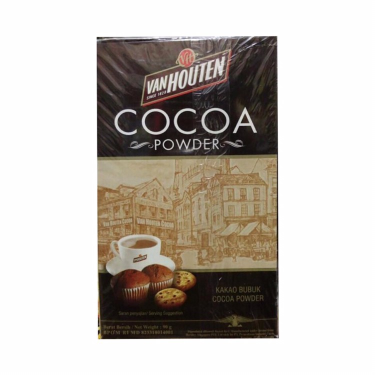 Cokelat Bubuk Bubuk (Cocoa Chocolate Powder) Van Houten 90gr