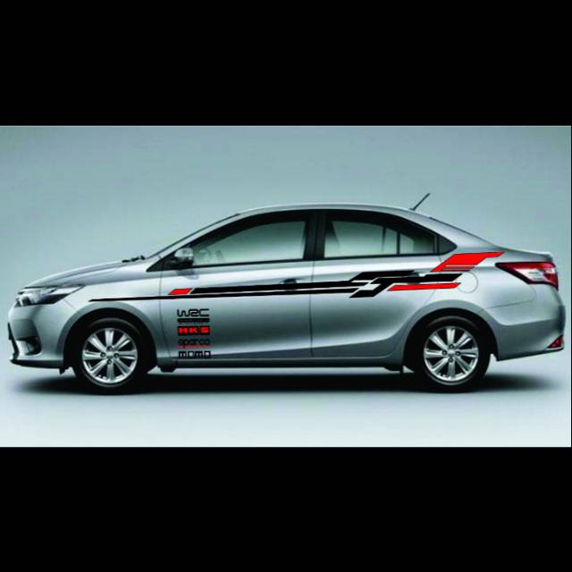 Promo stiker cutting stiker mobil sedan Corolla Altis dll Stiker keren
