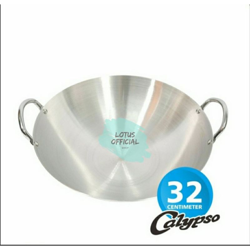 Calypso Kuali Wajan Stainless Steel 32 CM