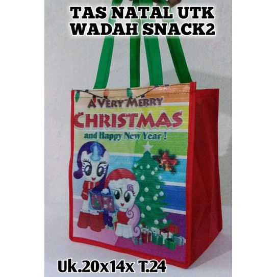 TAS NATAL SNACK MURAH UNTUK WADAH SNACK2/TAS NATAL BANNER PRINTING/GOODIEBAG NATAL SNACK/TENTENG NAT
