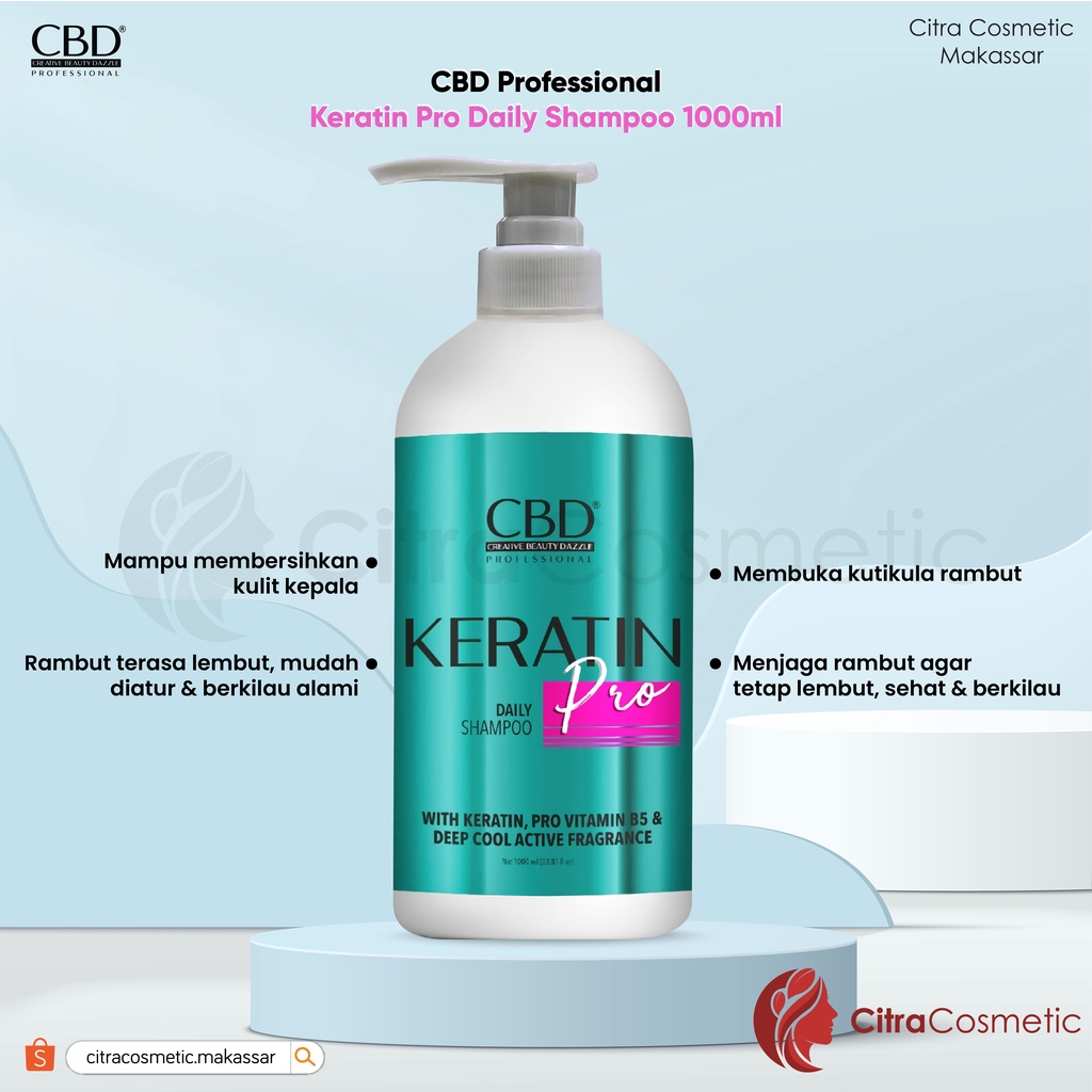 CBD Daily Series Shampo | Conditioner | Mask Keratin | Hair Vit Spray