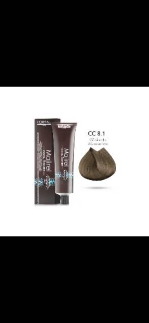 50 ML L'Oreal Majirel Cool Cover No 8.1 light ash blonde / Cat L'Oreal Majirel L'Oreal / Cat Loreal