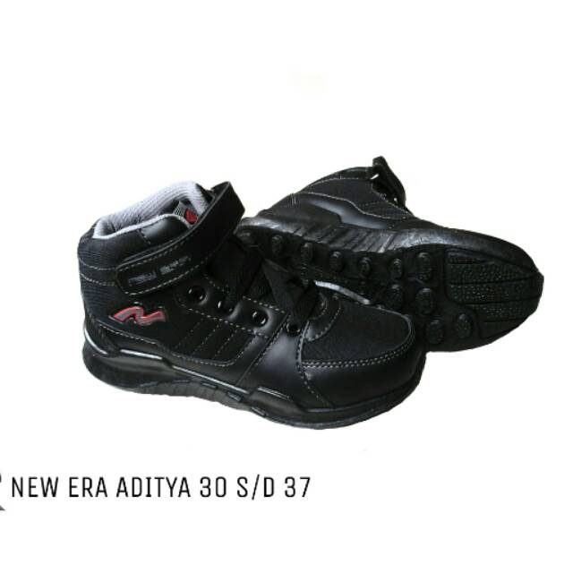 Sepatu sekolah anak NEW ERA ADITYA  30 sd 37