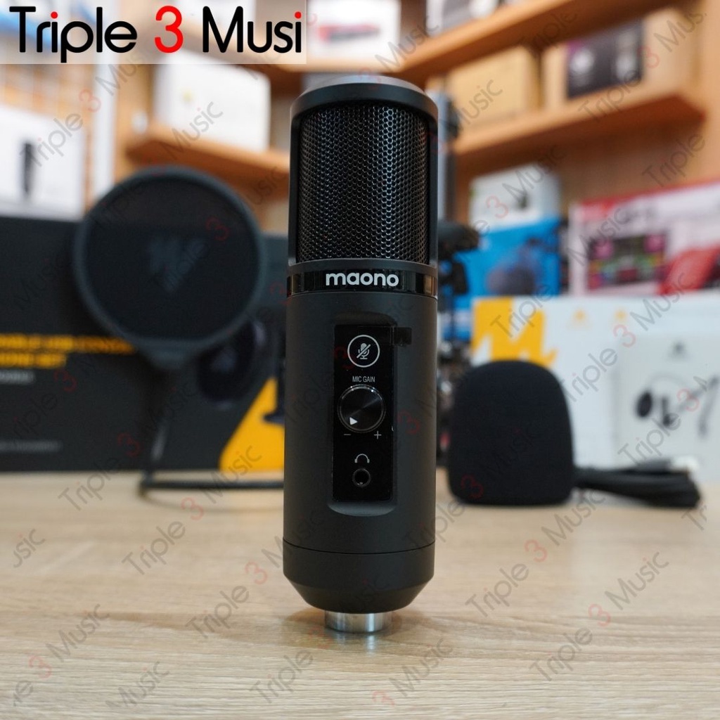 MAONO PM422 Original Condenser Microphone USB Paket Recording Podcast