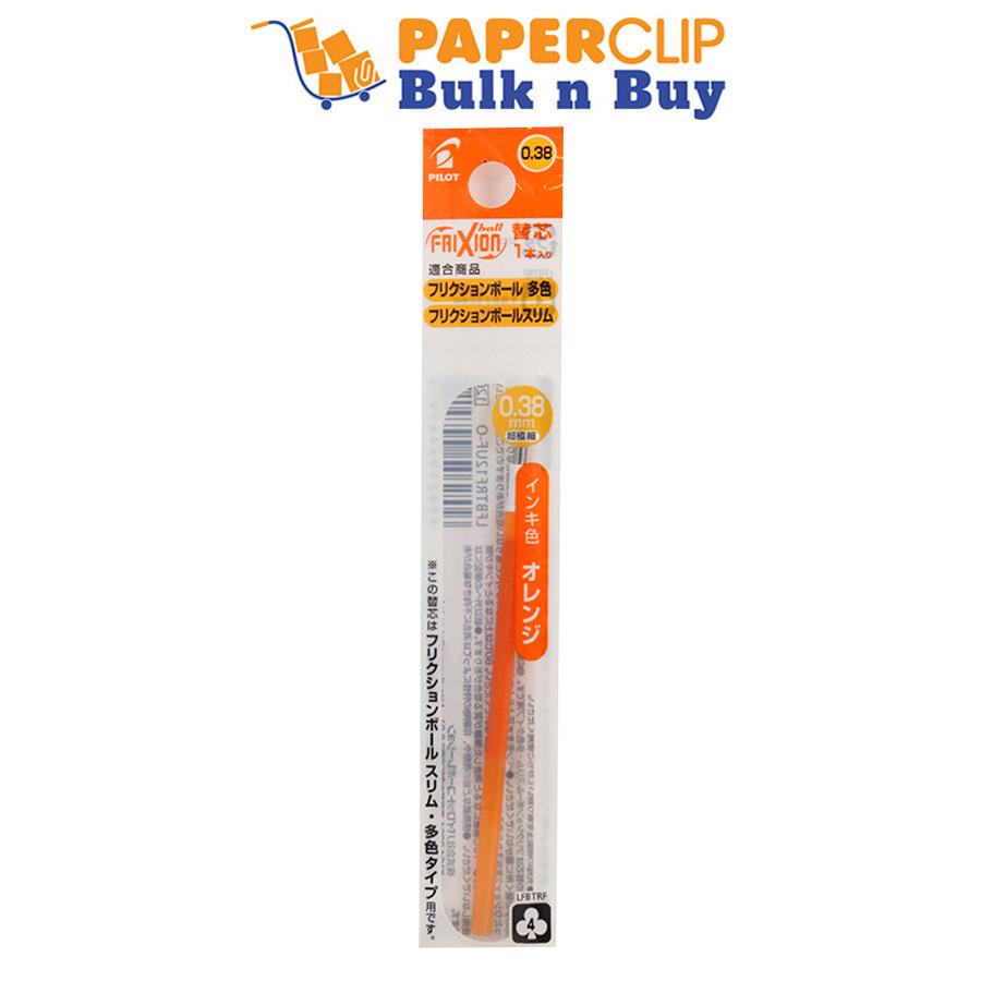 

REFILL PILOT FRIXION BALL SLIM LFBTRF12UF-O ORANGE 0.38MM