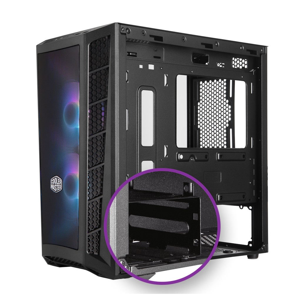Casing Cooler Master MasterBox MB311L ARGB Micro ATX Casing PC Gaming
