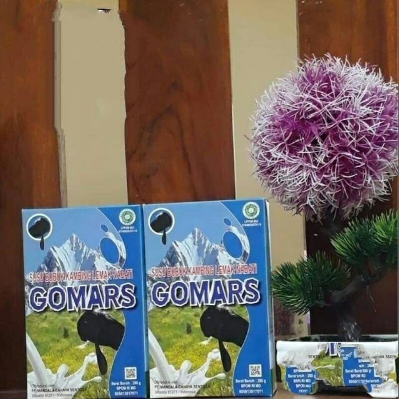 

gomars, susu bubuk kambing etawa, netto 200gram