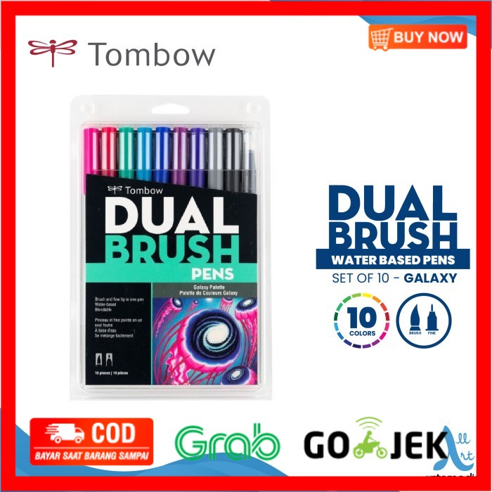 

(BISA COD) Tombow Dual Brush Pens Galaxy