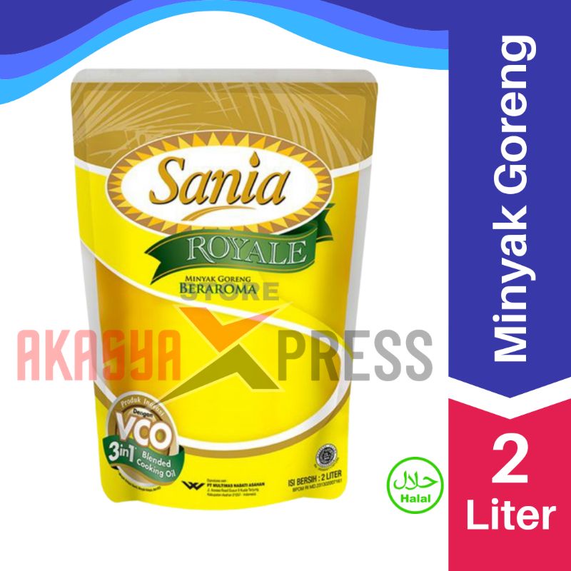 Minyak Goreng Sania Royale 2 Liter
