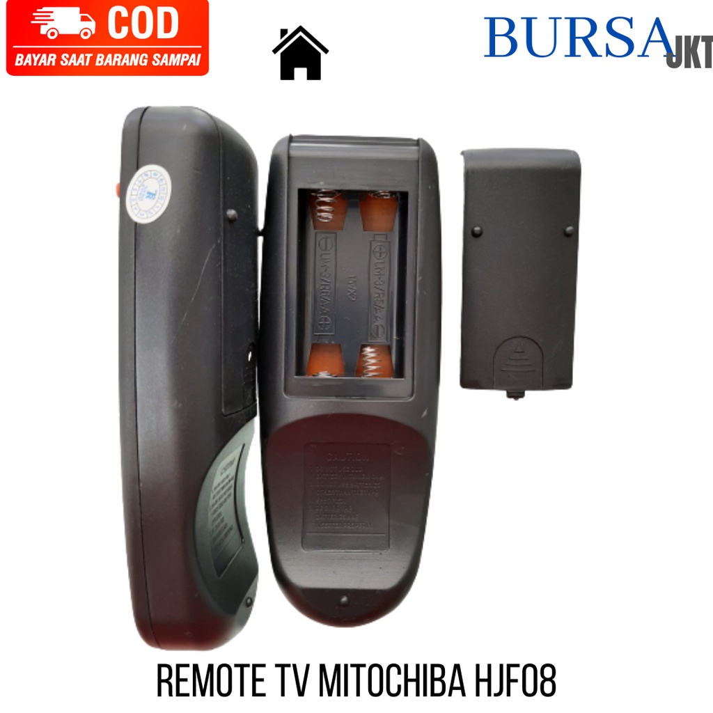 REMOTE TV TABUNG CHINA MITOCHIBA HYF08 HITAM