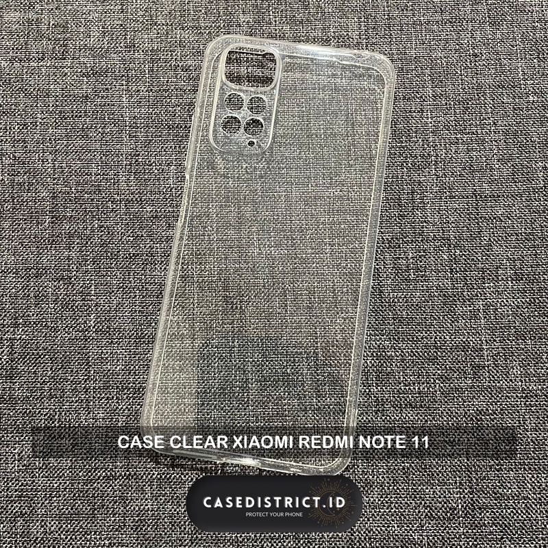 C/C- Case Clear Premium XIAOMI REDMI NOTE 11 4G Casing Soft Bening Silicon Cover TPU  HD