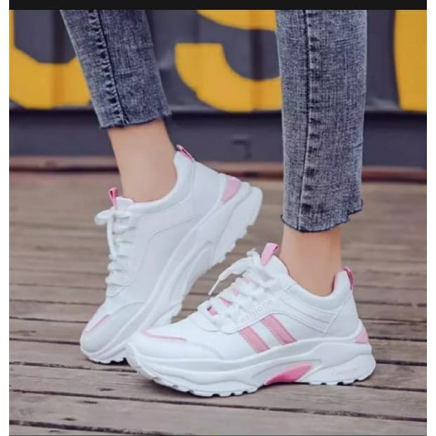 AlFathr Shoes - Sepatu Sneakers Wanita Fashione Korean Style Import