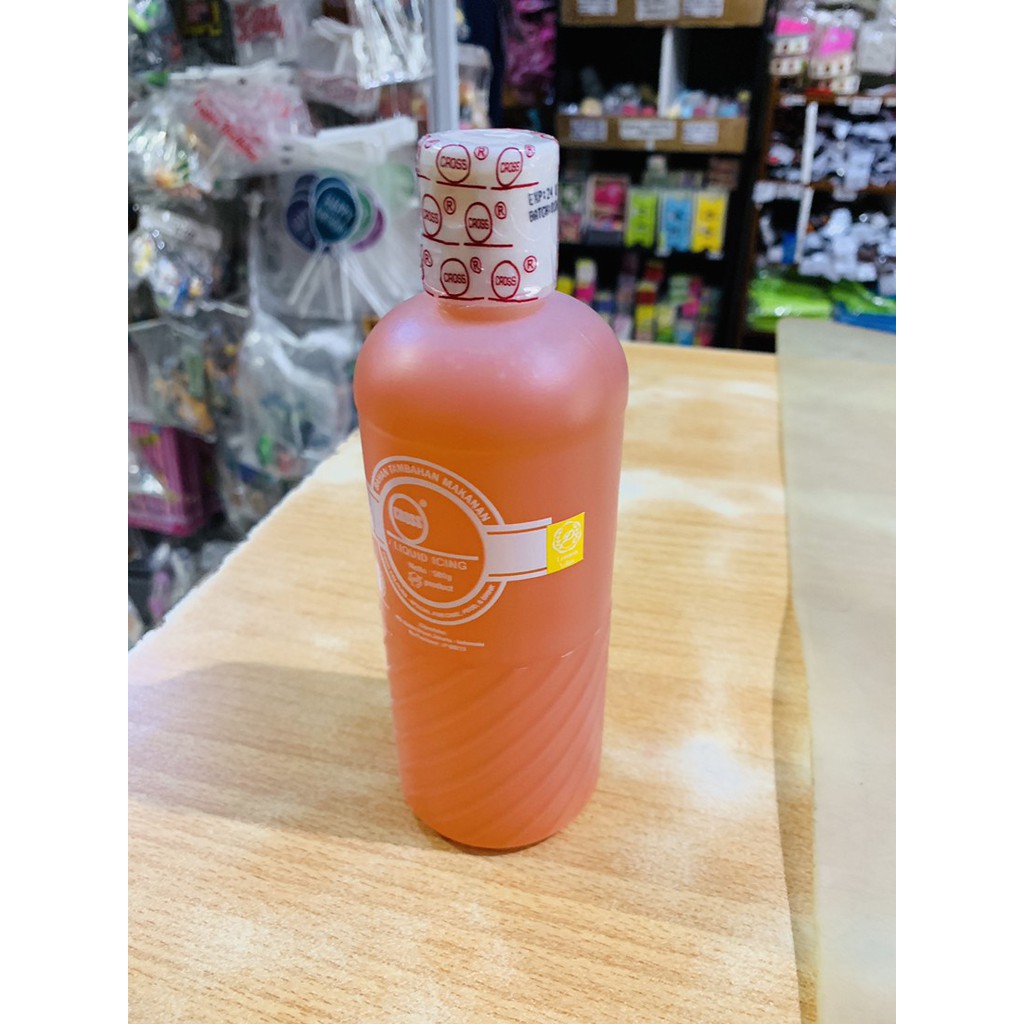 

Cross 450ML Lemon yellow pewarna makanan icing color cair