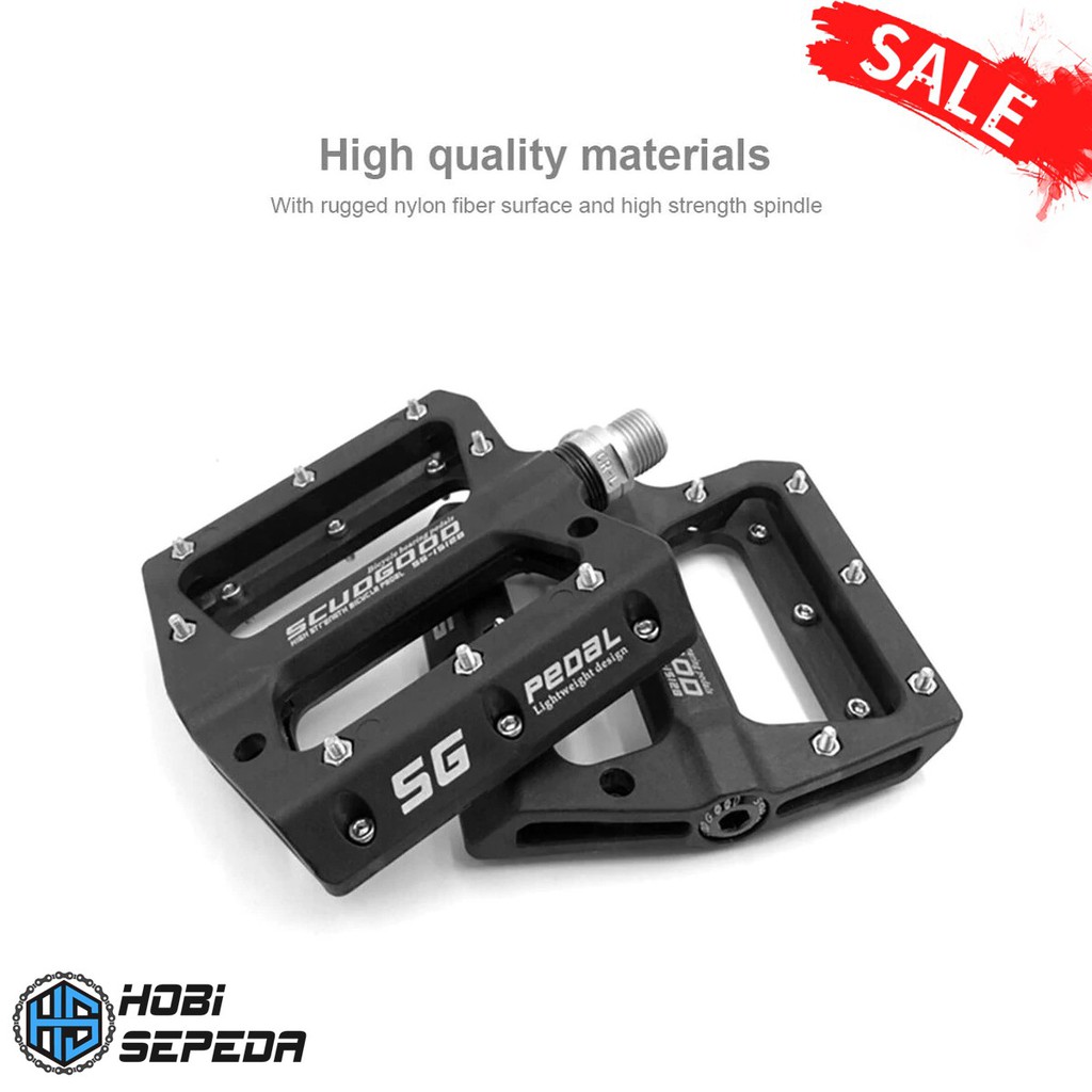 Pedal Sepeda Ultralight SCUDGOOD Bahan nylon fiber