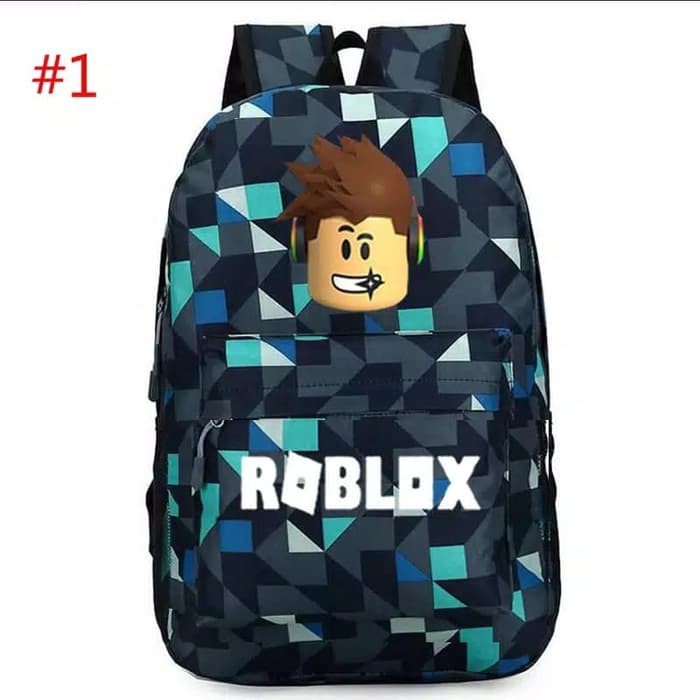 Tas Roblox Original Import Tas Sekolah Anak Tas Backpack Tas Anak - raincoat roblox