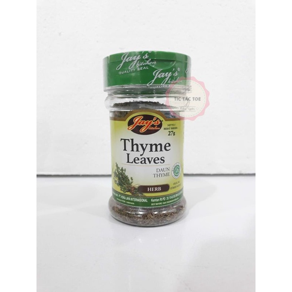 Jay's Thyme Leaves (Daun Thyme) 27 gr