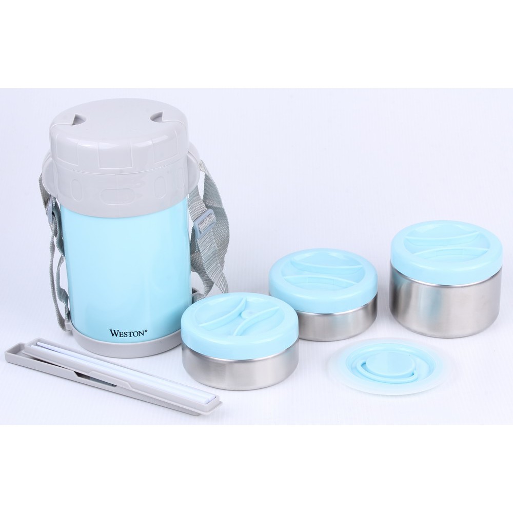 Weston Easy Lunch Set 1500ml (Pink)