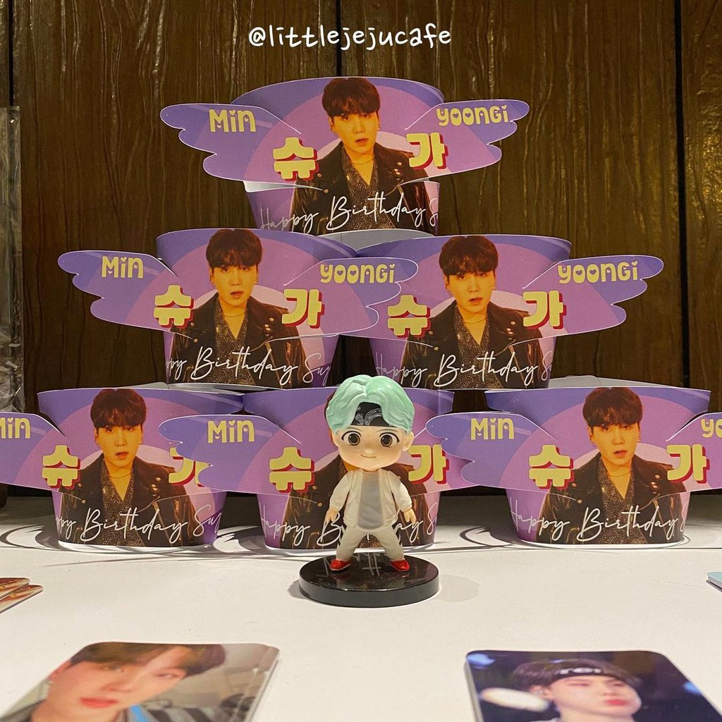 CUSPSLEEVE custom kpop non kpop jasa cetak cup sleeve