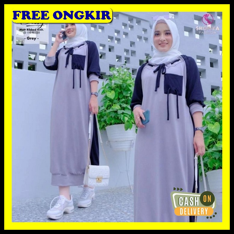 Games Remaja Syari Dres Muslimah Kekinian Dress Syari Murah Baju Ghami Baju Gamis Syari Muslim Wani