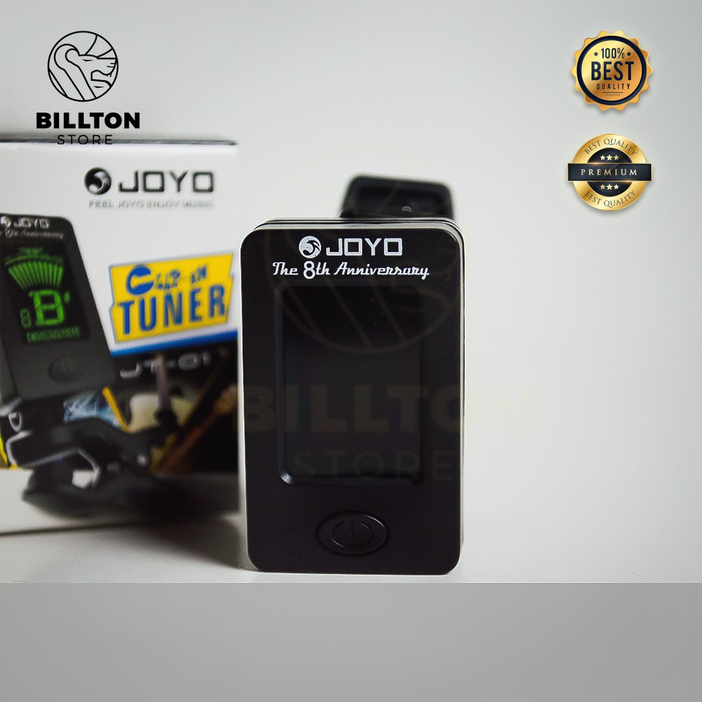 Tuner Alat Musik Alat Stem Gitar / JOYO Tuner Gitar Digital Clip Tuner