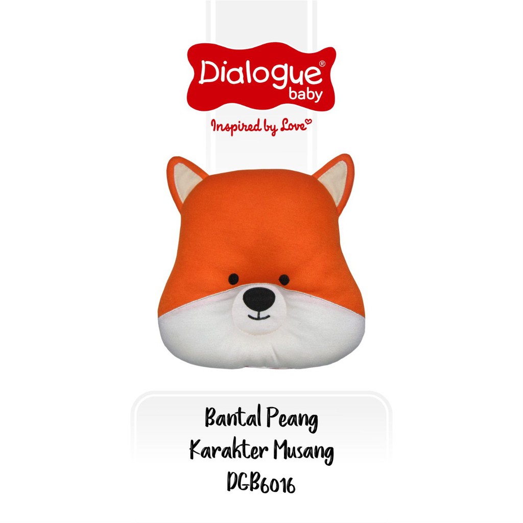 Bantal Bayi Peang Karakter Animal Lucu Dialogue Baby-1