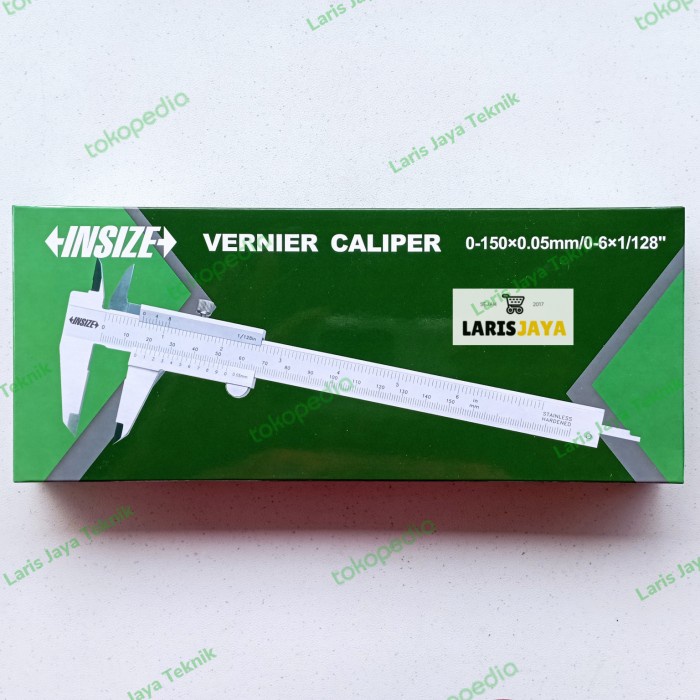 

Insize Vernier Caliper / Sigmat Manual / Jangka Sorong 6" (150Mm)